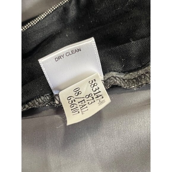 Banana Republic Gray Jackson Fit Stretch Wool Blend Pants Womens Size 8 - Picture 6 of 8